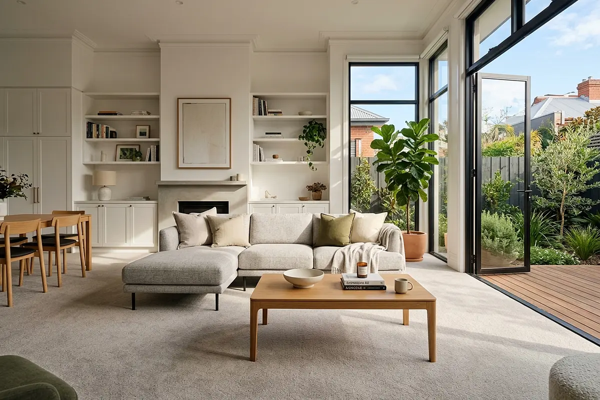 Residential carpet cleaning in Braybrook